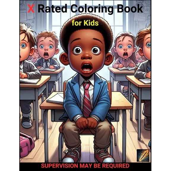 X Rated Coloring Book for Kids, (Paperback)