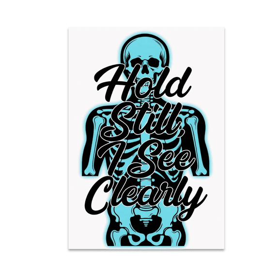 X-Ray Art Decor - Radiology Tech - 13x19 Poster Print