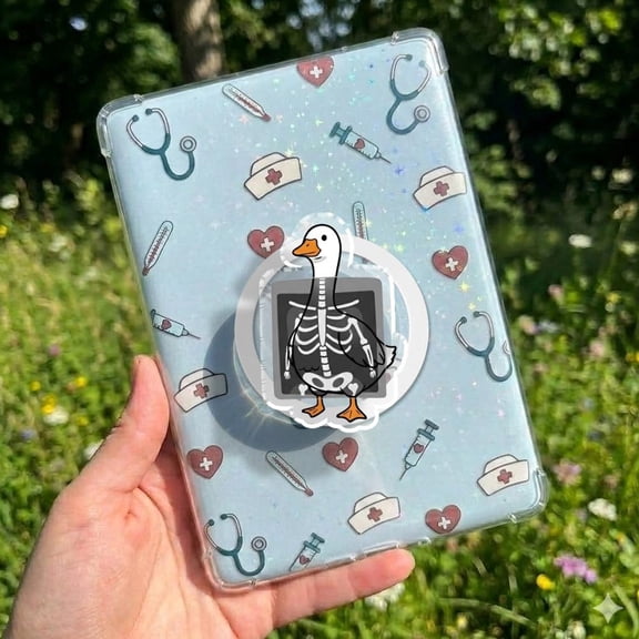 X-Ray Goose Phone Grip, Funny Radiology Phone Holder, Nurse Gift, Doctor Gift, Radiology Tech Gift, Medical Student Gift, Lab Week Gift