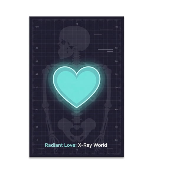 X Ray Print Poster - Medical Office Decor - 13x19 Poster Print - Gloss Finish