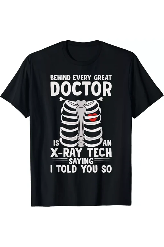 X Ray Tech Technologist Radiologic Technology Medical Gift Unisex T-Shirt Z877, for Men & Women, up to Size 5XL