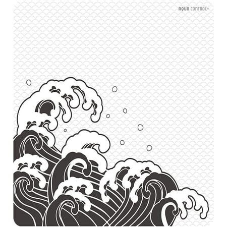 X-Raypad Aqua Control Plus Wave Gaming Mouse Pad, Ultra-High Precision Mouse Pad with Perfect Speed and Control Capability, Consistent X and Y Glide, Designed for Fps Players with Low DPI Requirements