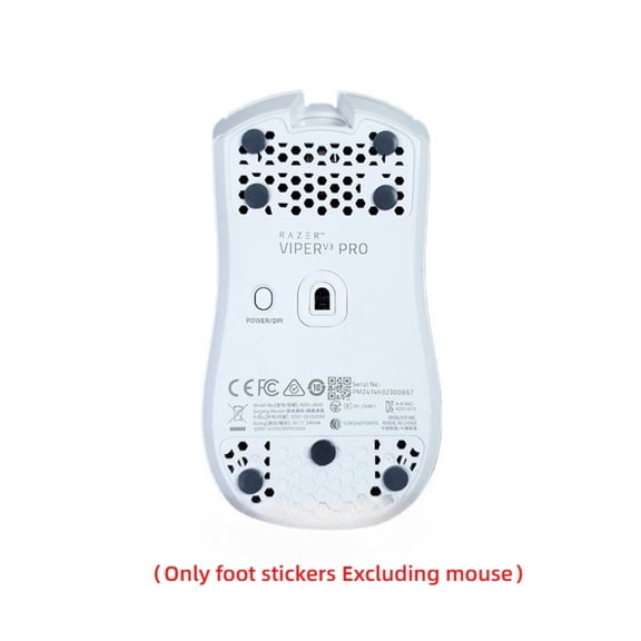 X-Raypad Stone ProAir High Rebound Mouse Feet, Shock-Absorbing & Wear-Resistant Skates for Glass Mousepads