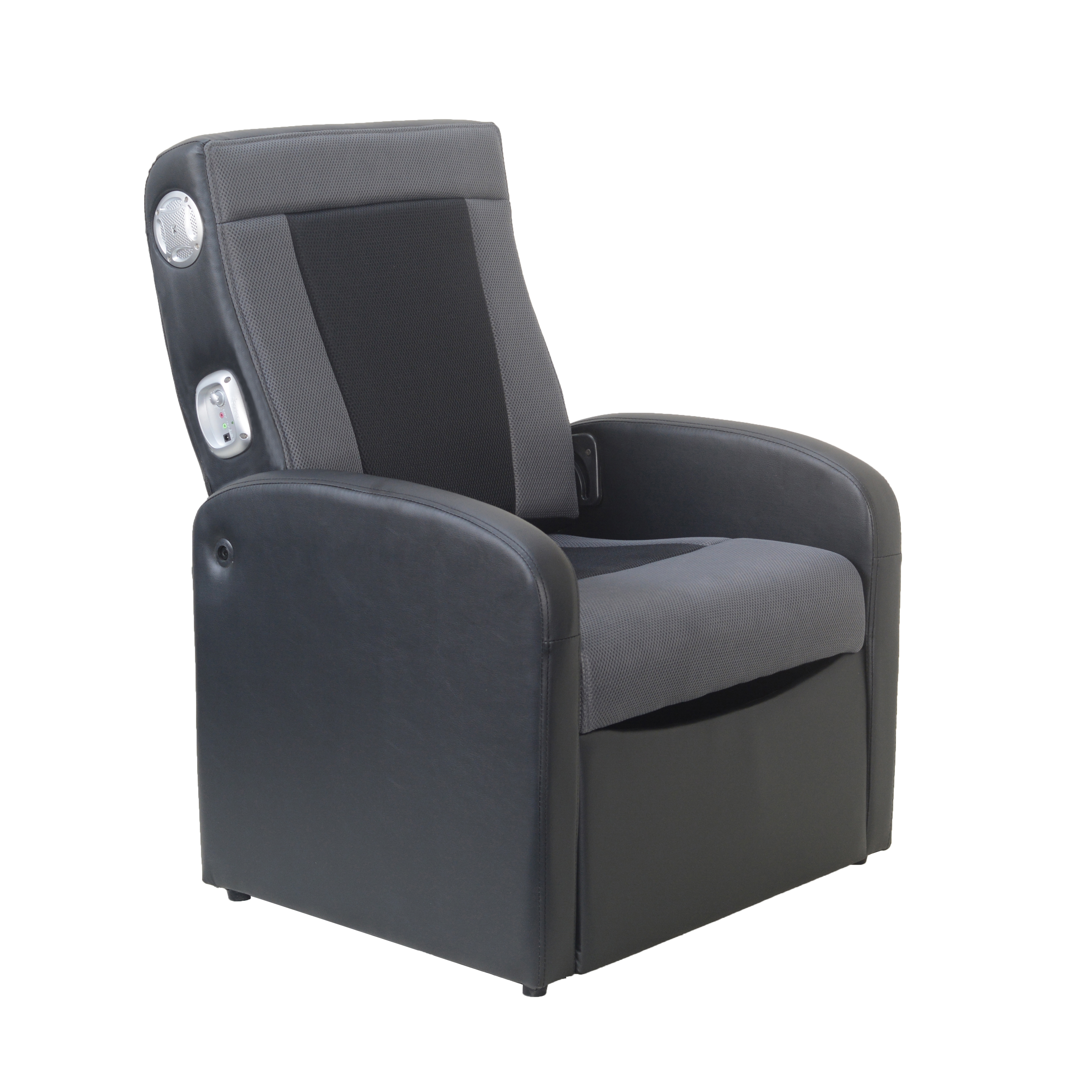 X Rocker 2.0 Flip Gaming Chair with Storage | Child and Teen | Black/Gray | 25.59 x 26.77 x 35.04 inches - image 1 of 6
