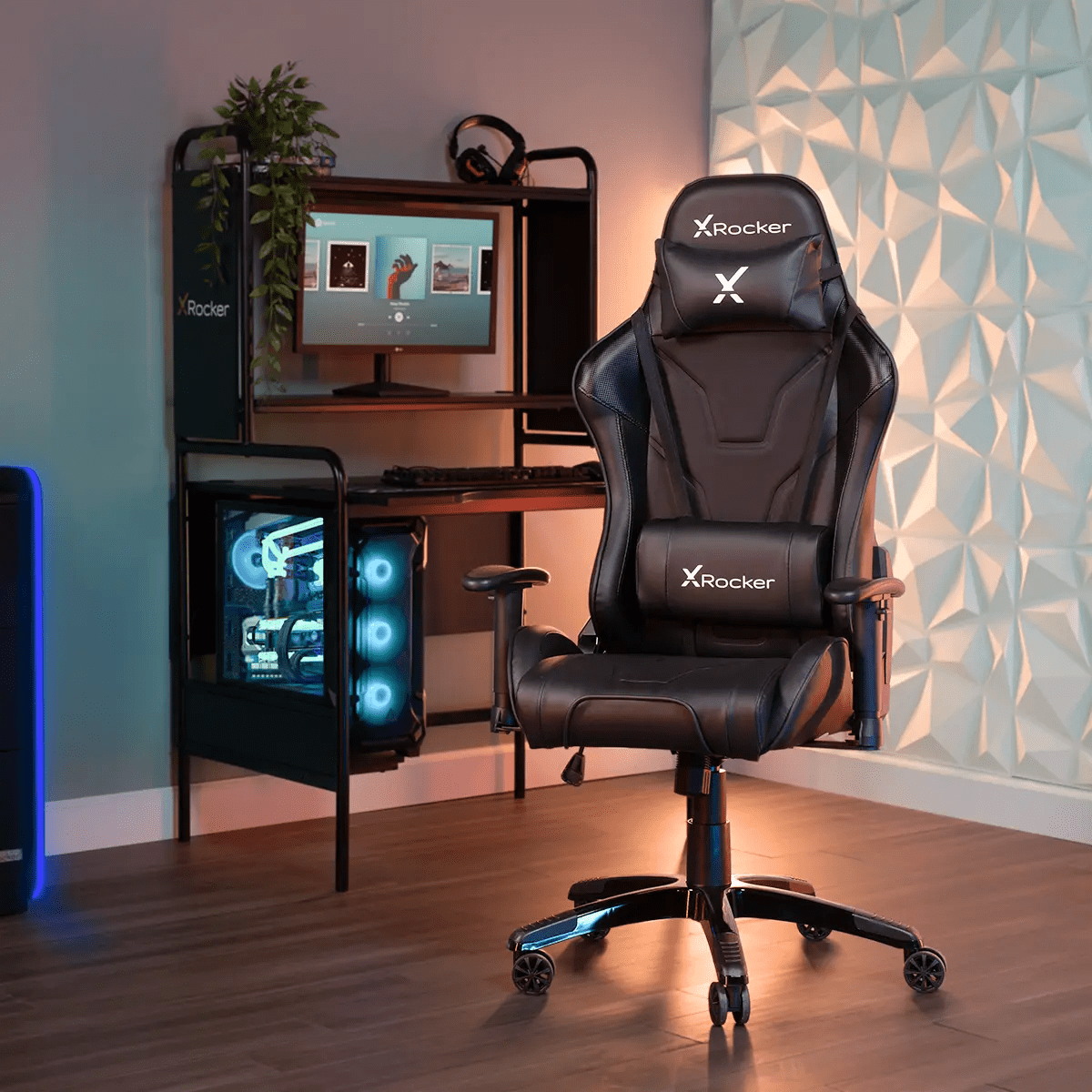 Agility Best Compact Gaming Chair X Rocker Agility PC Gaming Chair