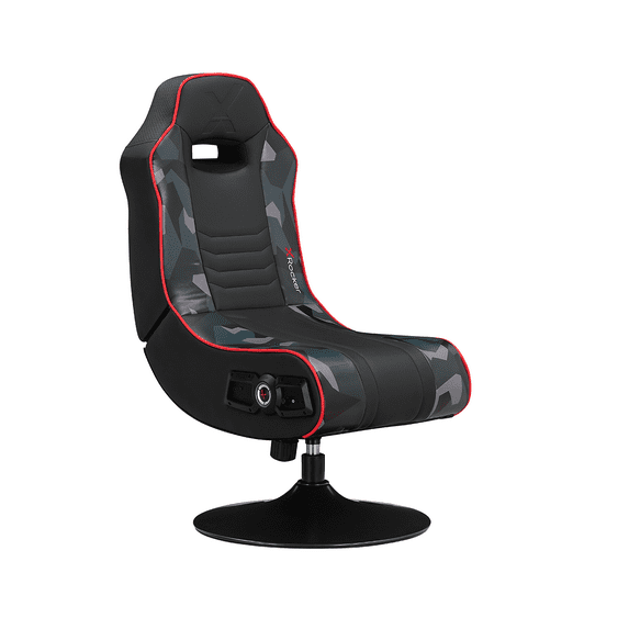 X Rocker Bolero Junior 2.1 Audio Pedestal Gaming Chair, Black, 26.77 x 24.41 x 36.81