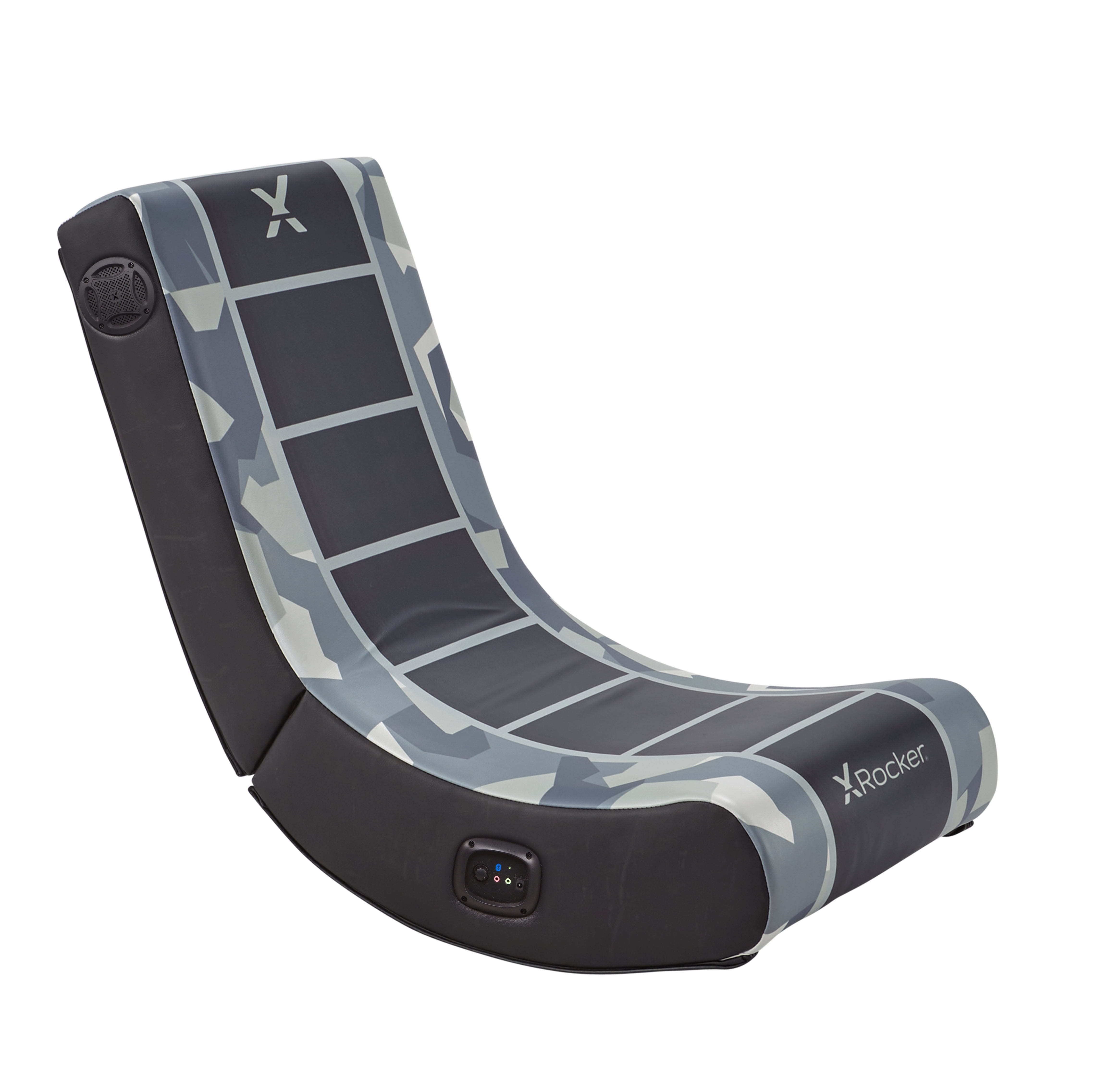 X Rocker Camo Retreat 2.0 Bluetooth Audio Leather Rocking Video