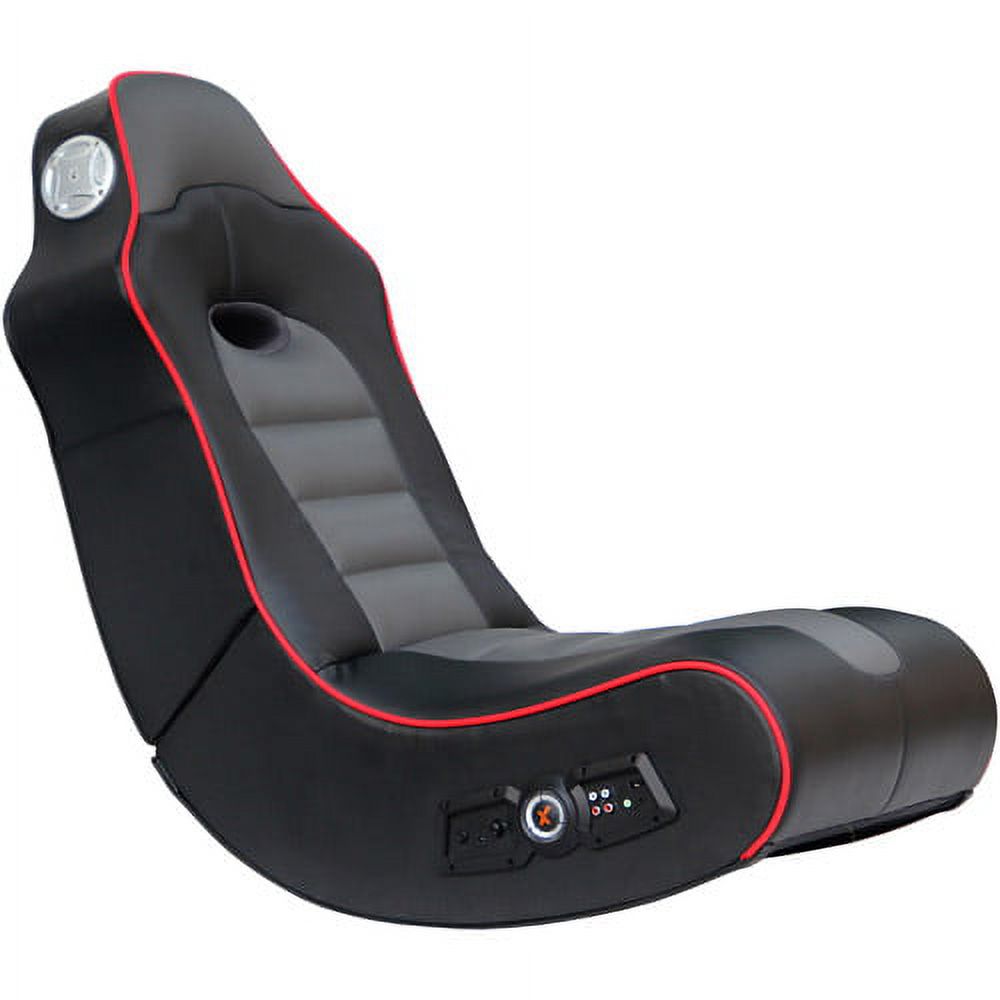 X Rocker Ergonomic & Bluetooth Swivel Gaming Chair, Black and Red - image 1 of 4