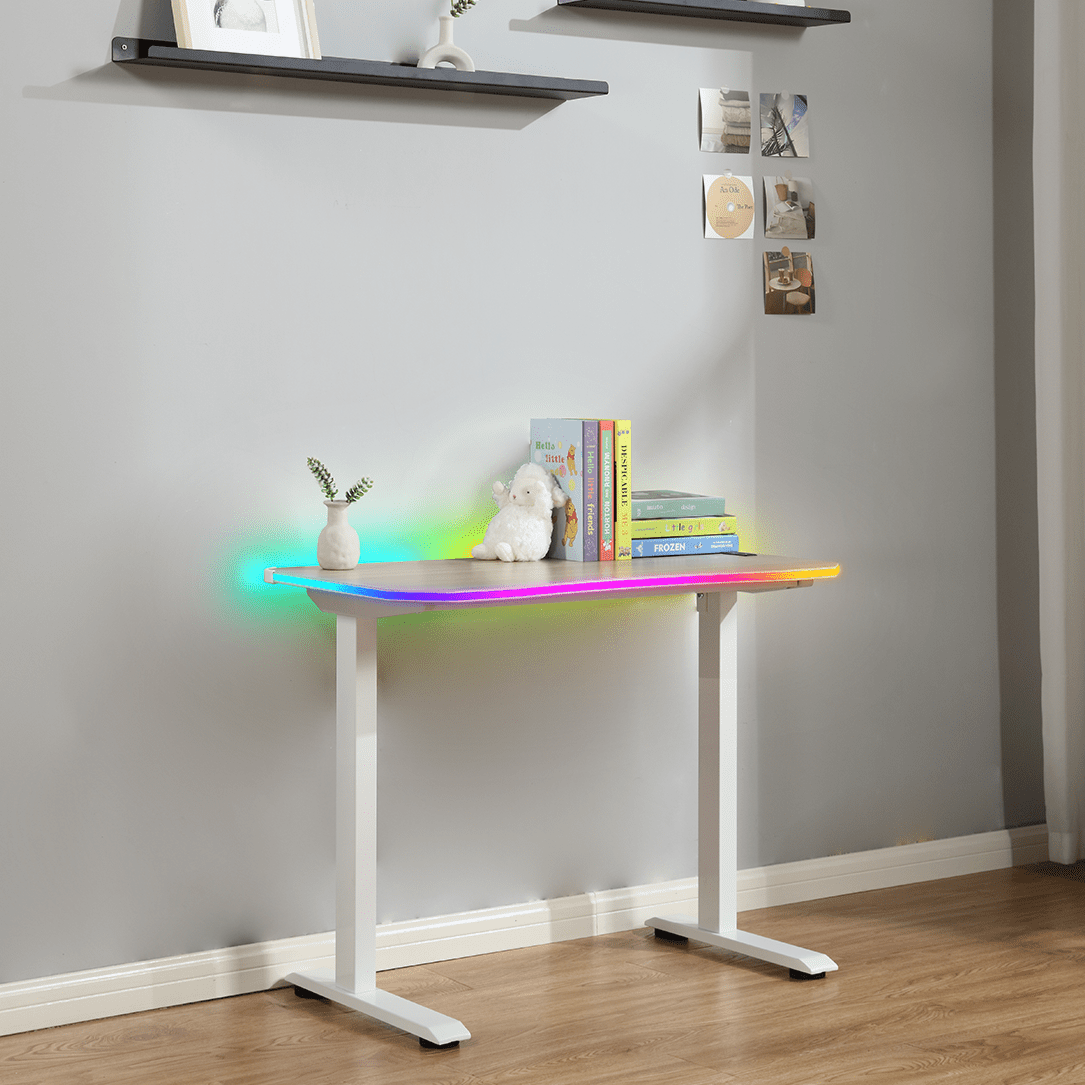 X Rocker Kids Junior Oka Gaming Desk with RGB Lighting