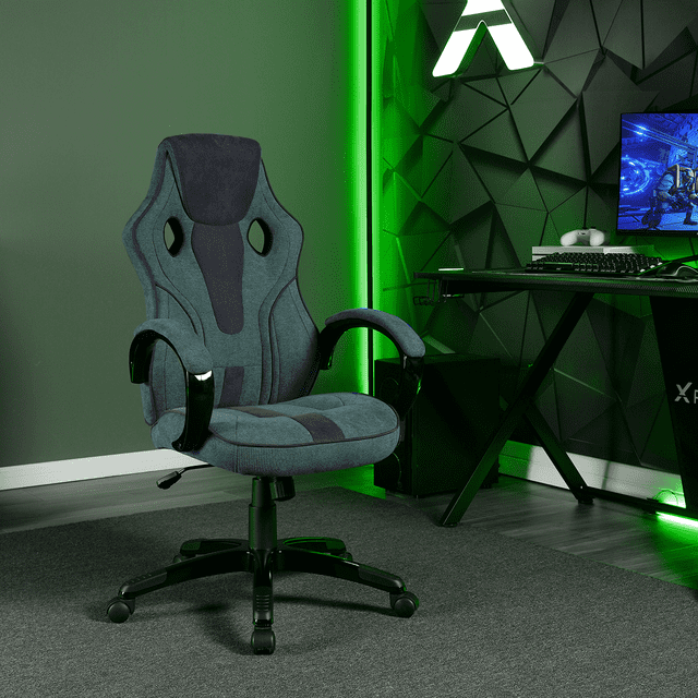 X Rocker Maverick PC Gaming Chair, Green and Black