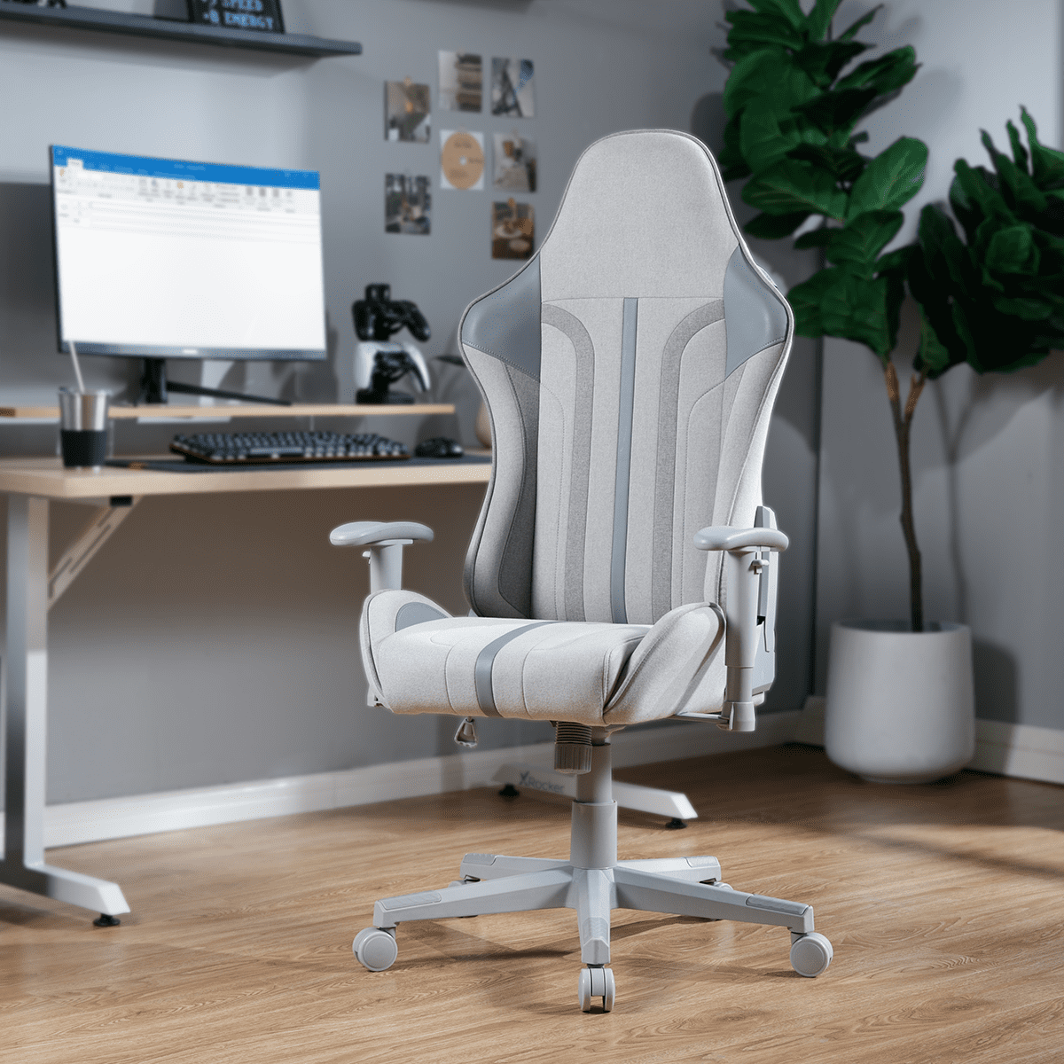 ロゴス　GLAMBASIC CHAIR FOR 2 X Rocker Mysa Faux Leather Height Adjustable Swivel