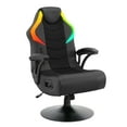 thumbnail image 1 of X Rocker Nemesis RGB Pedestal Gaming Chair, Black, 1 of 10