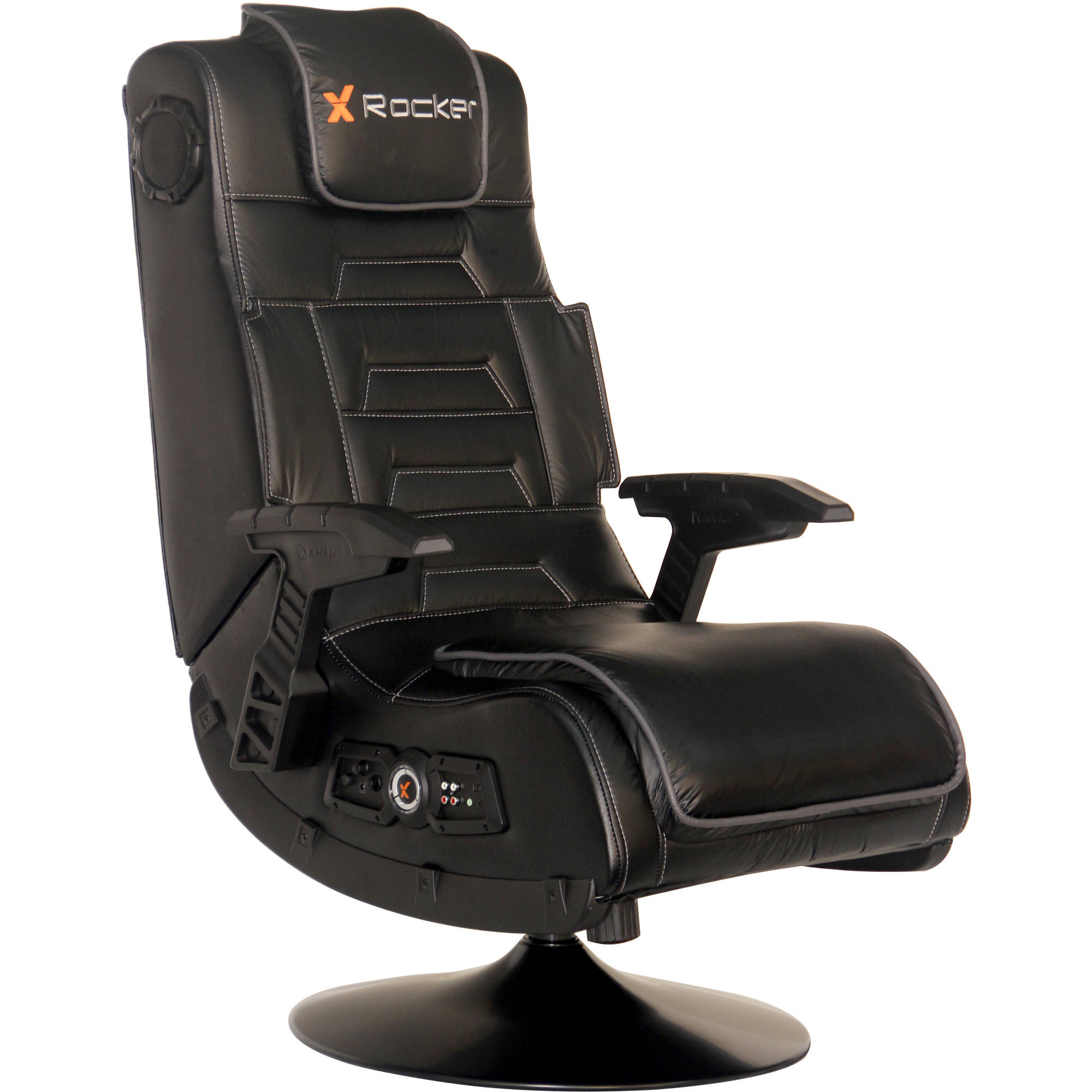 X Rocker Pro Series Pedestal Wireless 2.1 Gaming Chair Rocker, Black - image 1 of 5