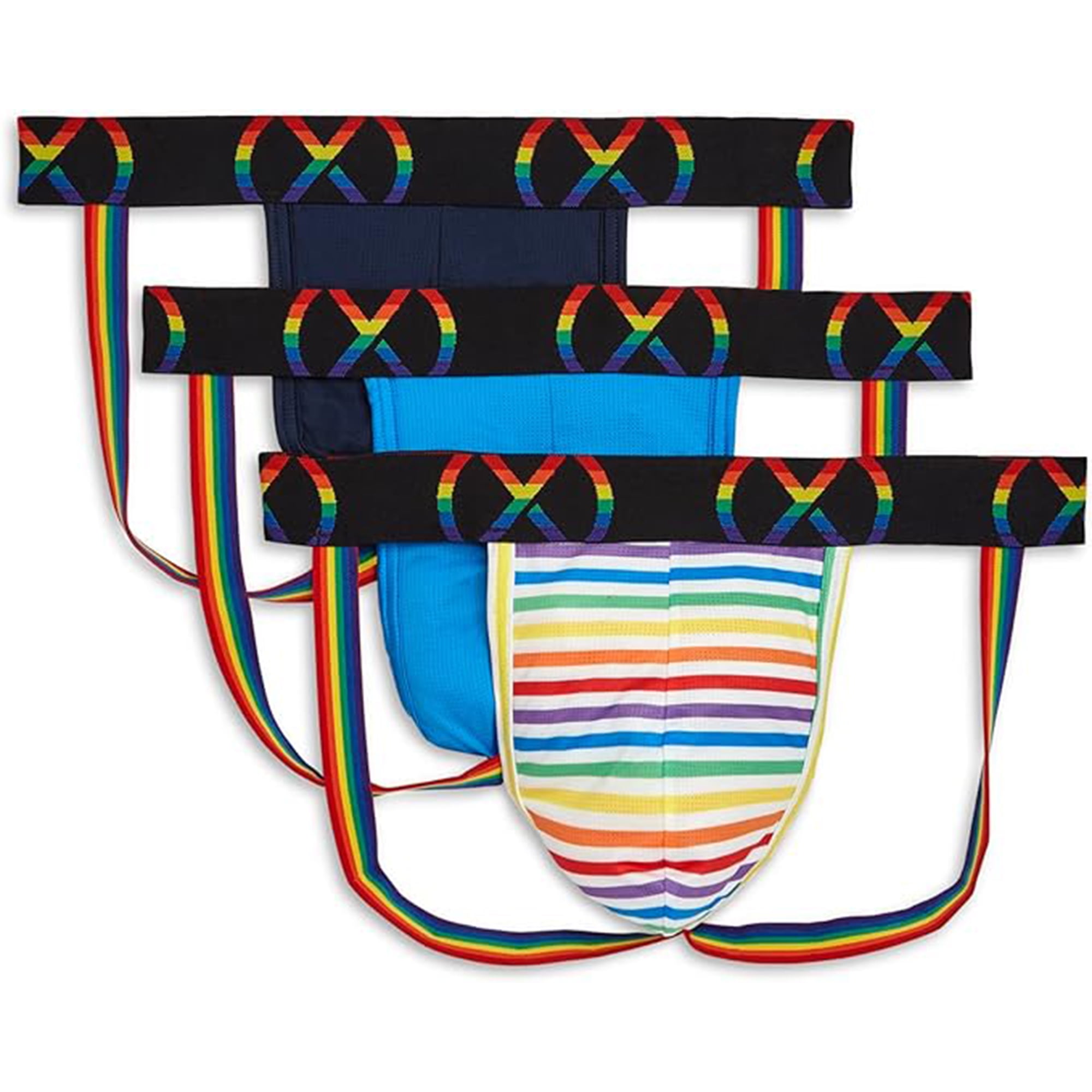 (X) SPORT MESH PRIDE JOCK STRAP
