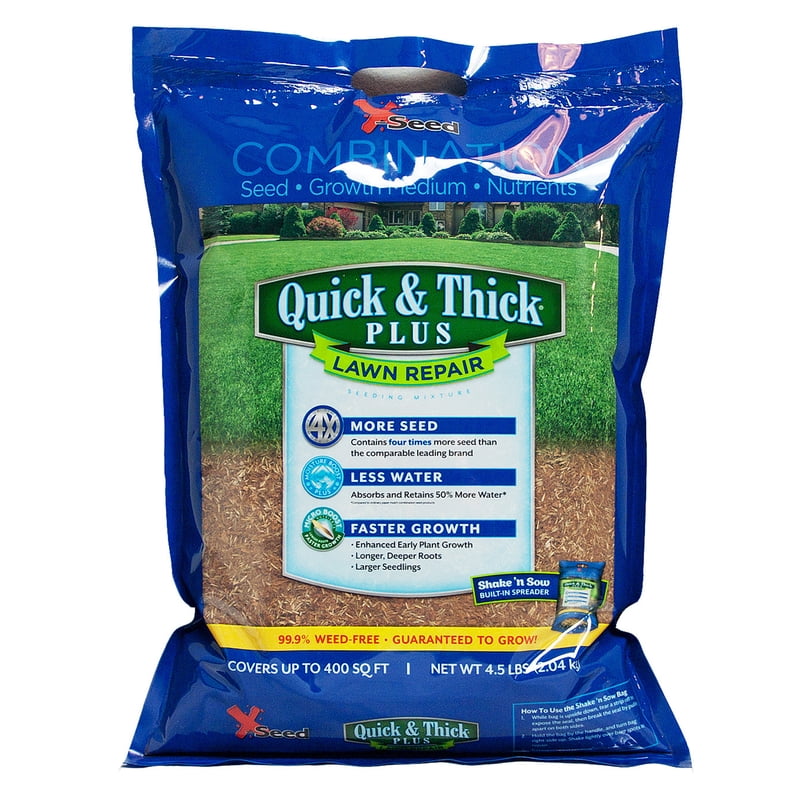 Expert Gardener Kwik Grass Seed Mix - 3 Lb Bag For Sun To Partial Shade Lawns