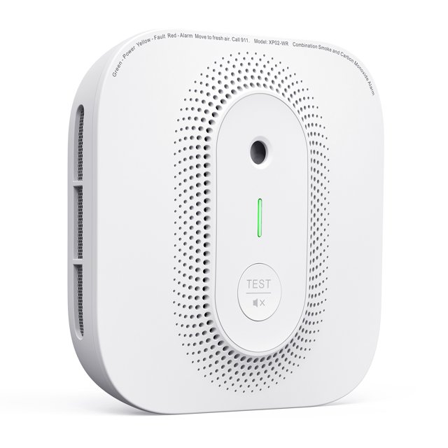 XSense Wireless Interconnected Talking Alarm, Smoke, and CO Detector, Model XP02WR