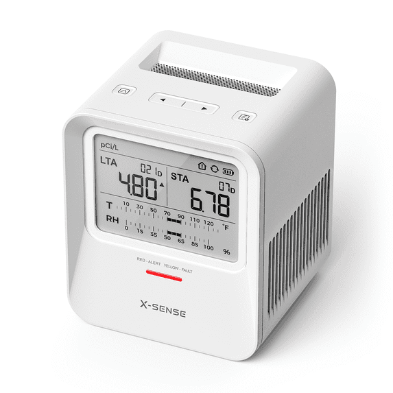 X-Sense Radon Detector with Audible Alerts & Visual Display - Walmart.com