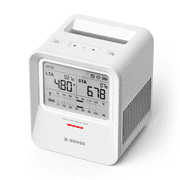 X-Sense Radon Detector with Audible Alerts, Long-Term Radon Monitor with Visual Display, Temperature & Humidity Tracking