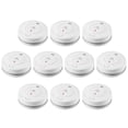 thumbnail image 1 of X Sense 10 Year Battery Smoke Detector, Photoelectric Sensor, ETL Listed, Battery Powered Smoke Alarm, SD2J0AX, 10 PACK, 1 of 7
