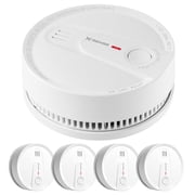 X Sense 10 Year Battery Smoke Alarm with Photoelectric Sensor, ETL Listed, SD2L0AX, 5 PACK