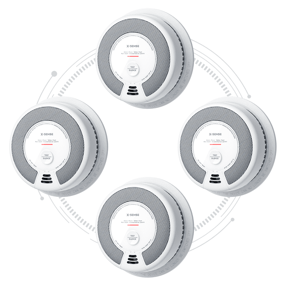 Pack Fire Smoke and Carbon Monoxide Detector SC08-1 - Walmart.com