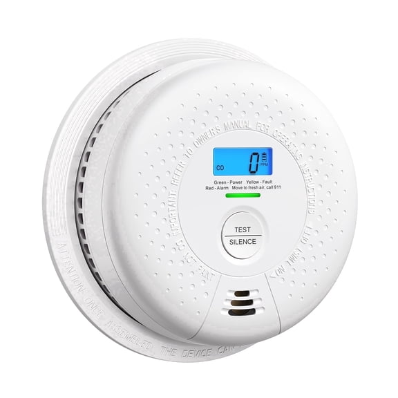 X-Sense Smoke and Carbon Monoxide Detector Combo, 10-Year Sensor with Digital Display, Standalone Alarm, Certified to Latest UL Standards, SC01, 1-PACK