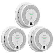 X-Sense Smoke and Carbon Monoxide Detector Combo, 10-Year Battery, Standalone Alarm, Certified to Latest UL Standards, 3 PACK, SC06