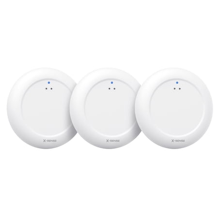X-Sense Wi-Fi Water Leak Detector (SBS50 Base Station Required), 3 SWS0A Water Sensors