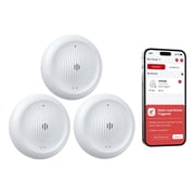 X-Sense WiFi Water Leak Detector, No Hub Required, Leak & Freeze Sensor with App Alerts, Instant Notifications for Basement, Kitchen & Bathroom, 3-Pack