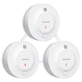 thumbnail image 1 of X Sense Interconnected Smoke Alarm, 10 Year Battery, ETL Listed, SD19 W, 3 PACK, 1 of 7