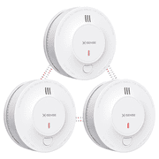 X Sense Interconnected Smoke Alarm, 10 Year Battery, ETL Listed, SD19 W, 3 PACK