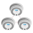 thumbnail image 1 of X-Sense Wireless Smoke Detector Carbon Monoxide Detector Combo 10 Year Battery Alarm With Display, Over 820 ft Transmission Range, SC07-W, 3-Pack, 1 of 9