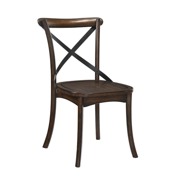 X - Shape Metal Back Design / Versatile for Movement / Durable Side Chairs