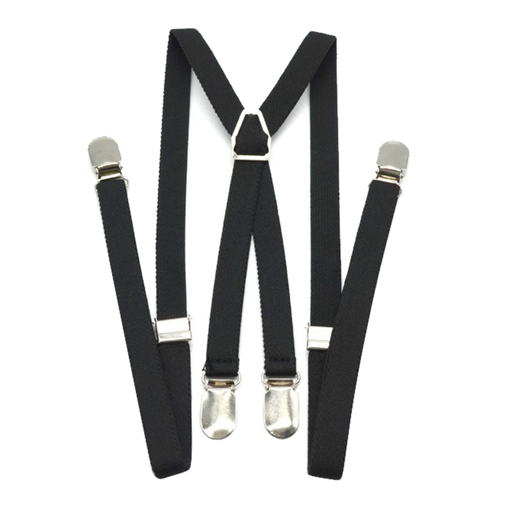 X Shape Suspenders Adjustable Heavy Duty Strap Pants