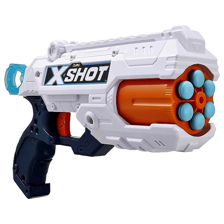 X-Shot Excel Double Reflex 6 Foam High-Perfromance Auto-Rotating