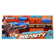 thumbnail image 1 of X-Shot Excel Insanity Motorized Rage Fire Gatling Blaster, Rapid Fire Foam Dart Blaster with Rotating Barrel, Includes Darts, Battery Powered, 1 of 8