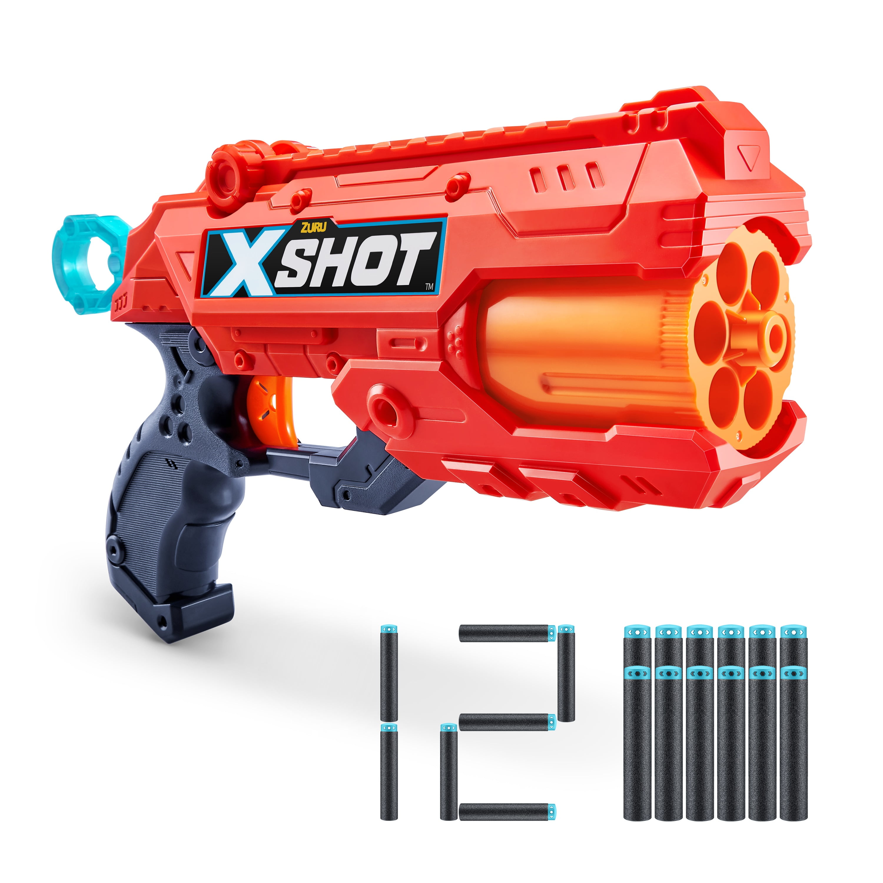 Zuru X-Shot Insanity Motorised Gatling Blaster w/ Tripod Stand/72 Darts  Kids 8+