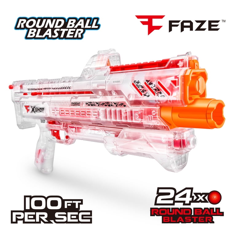 X-Shot Faze Ragequit Round Blaster (24 rounds) by ZURU - Walmart.com