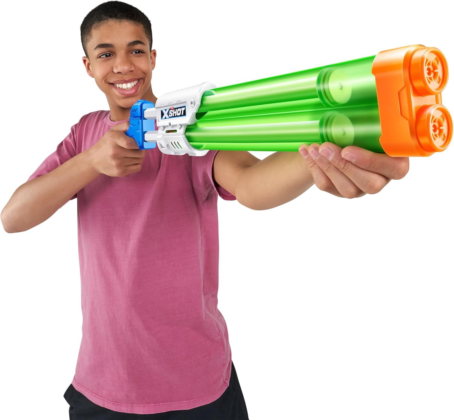 ZURU, X-Shot Water Blaster, 2x Dual Stream, Blast water up to 33