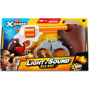 X-Shot Light & Sounds Wild West Roleplay Set [Blaster, Handcuffs & Holster]