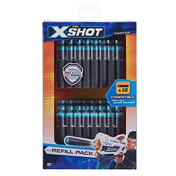 X-Shot ZURU 50 Pack Darts Refill