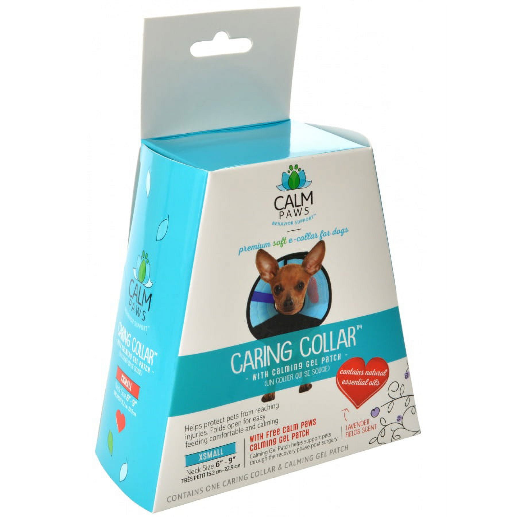 Calm paws caring collar large sales