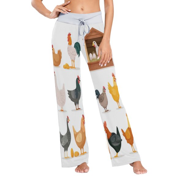 X-Small Women's Comfy Casual Pajama Pants Stretch Fabric Suitable for Yoga Pants Hippie Pants,The Best Holiday Gifts for Women in The Chicken Coop