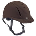 thumbnail image 1 of X Sml Ovation Deluxe Lightweight Adjustable Horse Riding Schooler Helmet Brown, 1 of 3