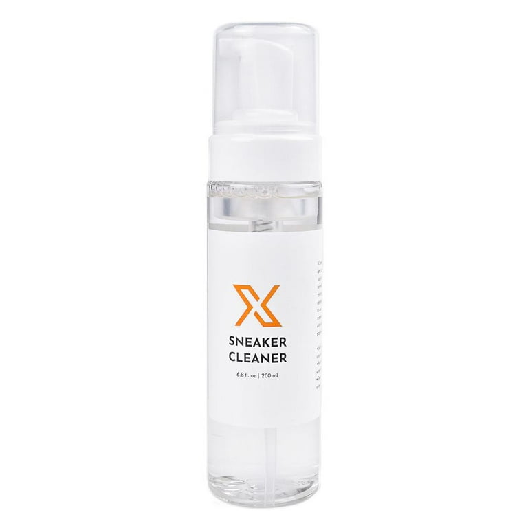 x Sneaker Cleaner Natural Foaming Solution, 6.8 oz - Shoe Cleaning Formula for All Materials and Colors!