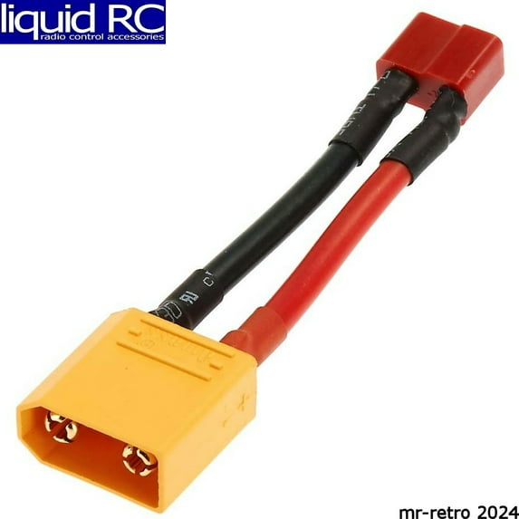 X Spede ACE828XT91UD2 XT90 Male to Deans Female Terminal Adapter