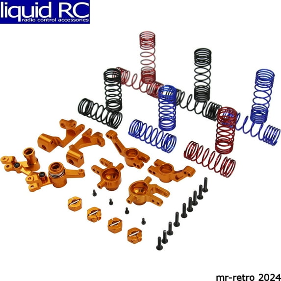 X Spede XPSL929P03 Orange Suspension Tuning Hop up Set Slash Stampede Rally 4wd
