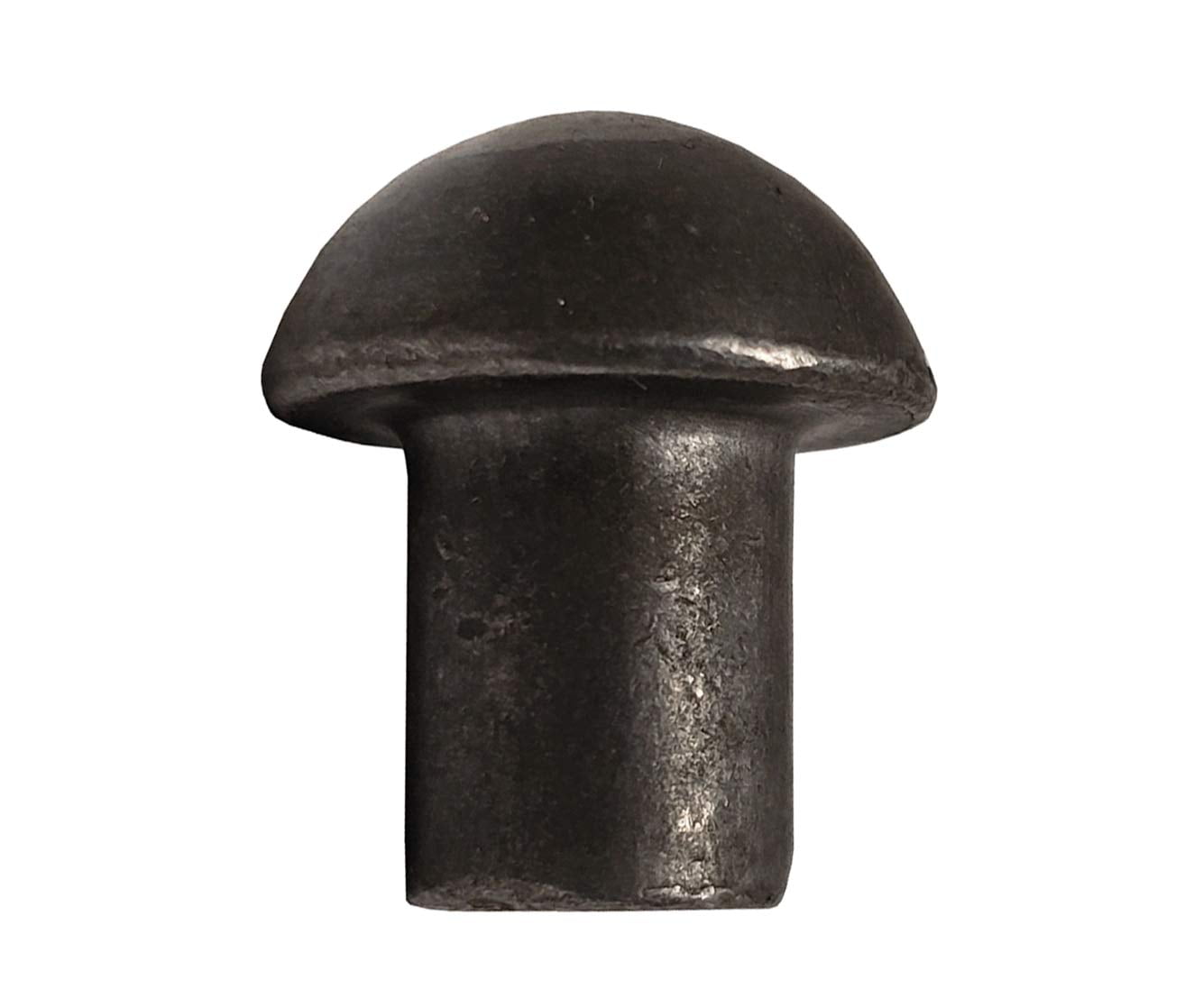 X Steel Solid Rivet, Round Head, Plain Finish, Pack Of 1LB