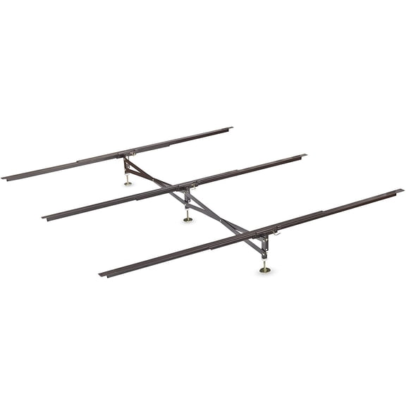 X-Support GS-3XS Steel Bedding Support System, 3 Cross Rails, 3 Legs