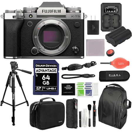 Fujifilm X-T5 Mirrorless Digital Camera Body - Silver